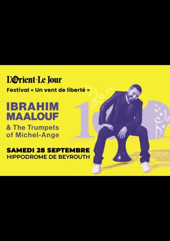 Ibrahim Maalouf at Beirut Hippodrome